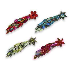 Shooting star mosaic brooch by Annie Sherburne - assorted