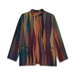 Harlequin wool jacket