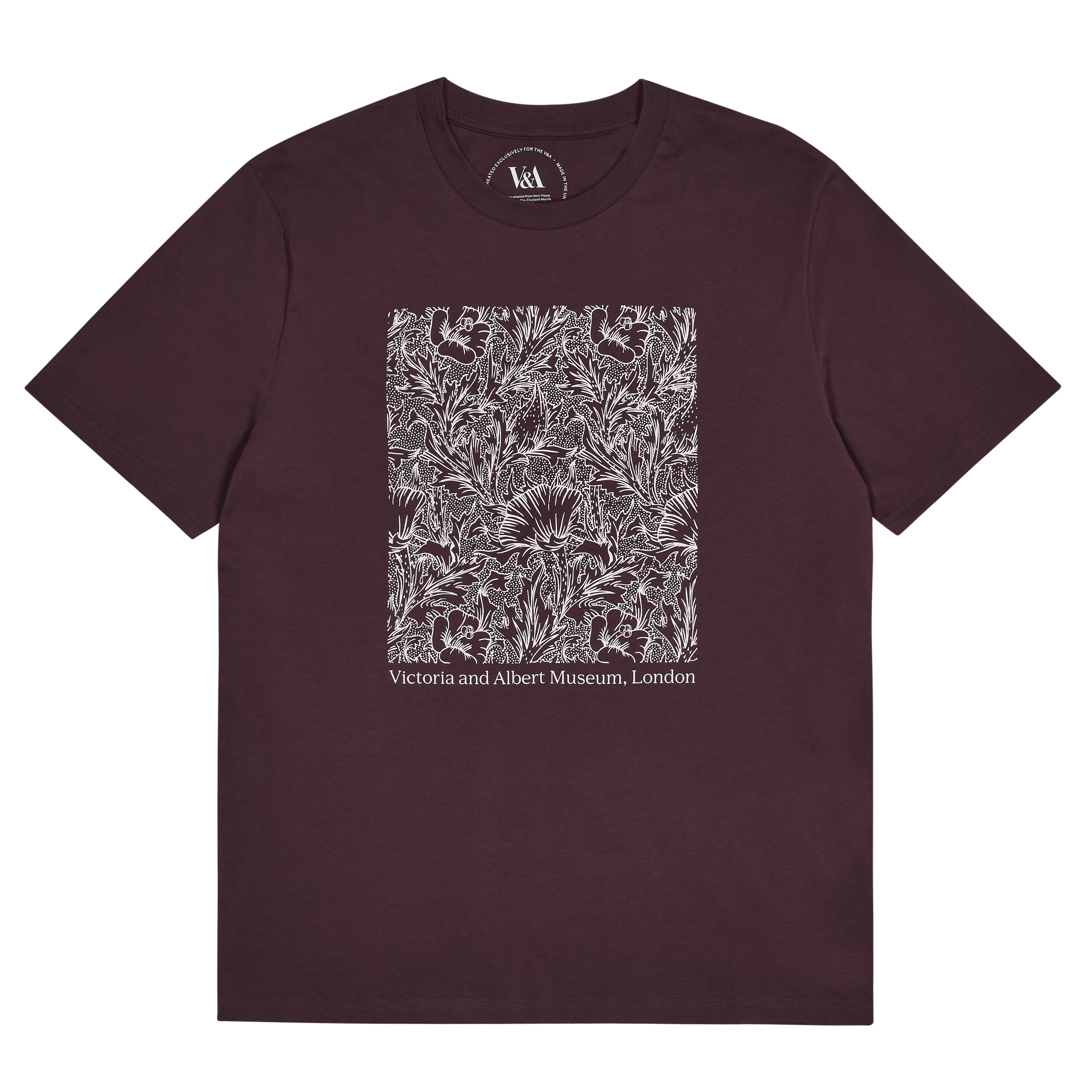 May Morris Horn Poppy t-shirt