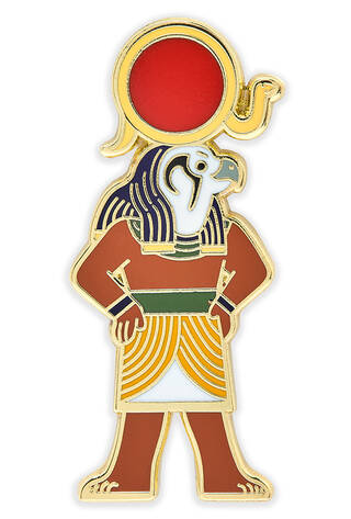 Ra enamel pin badge