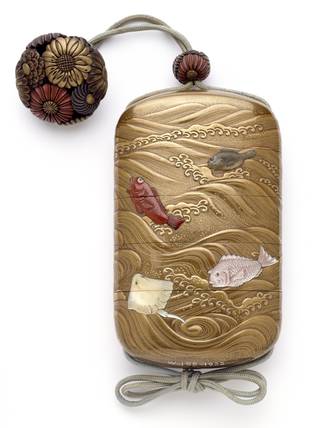 inro, netsuke and ojime