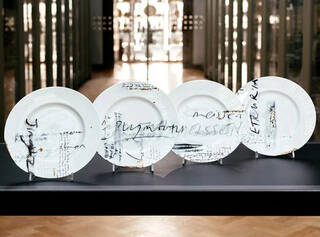 On the White Road plates by Edmund de Waal